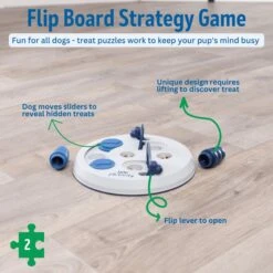 TRIXIE Activity Flip Board Activity Strategy Game Dog Toy -Trixie 107251 PT3. AC SS1800 V1686333121