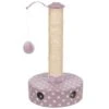 Trixie Junior Fleece Scratching Post -Trixie 113206 pla trixie kratzsaeule junior fleece flieder hs01 0