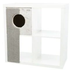 Trixie 13 Trixie Cuddle Bed For Shelves With Scratching Board
