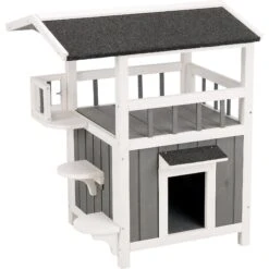TRIXIE Natura Shaded Balcony Cat House