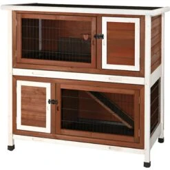 TRIXIE Natura 2-Story Rabbit Hutch