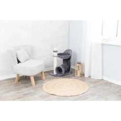 TRIXIE Baza Gandia 27-in Plush Carpet Cat Scratching Post, Gray 11 TRIXIE Baza Gandia 27-in Plush Carpet Cat Scratching Post, Gray -Trixie 258808 PT2. AC SS1800 V1604362324