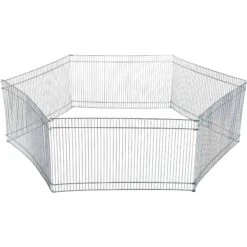 TRIXIE Indoor Small Pet Run, Silver