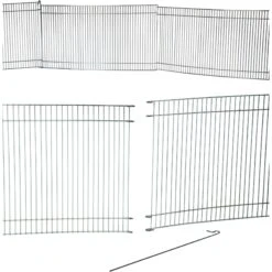 TRIXIE Indoor Small Pet Run, Silver 8 TRIXIE Indoor Small Pet Run, Silver -Trixie 321750 PT2. AC SS1800 V1633387364