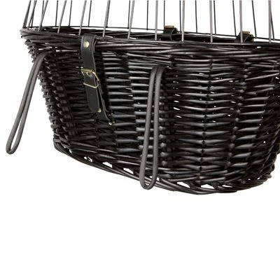 Trixie Bicycle Basket - Black 7 Trixie Bicycle Basket - Black - Image 5