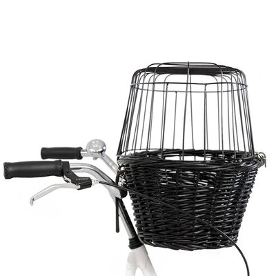 Trixie Bicycle Basket - Black 9 Trixie Bicycle Basket - Black - Image 7