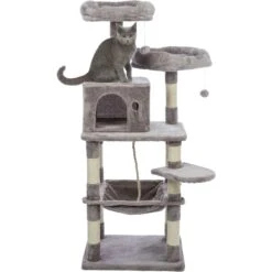 TRIXIE Eduardo Cat Tree, Gray 13 TRIXIE Eduardo Cat Tree, Gray -Trixie 701566 PT2. AC SS1800 V1668544965