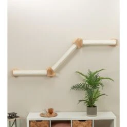 TRIXIE Wall Set 2 - Wall Mount & 3 Scratching Posts Cat Furniture