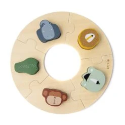 Trixie Wooden Round Puzzle