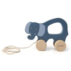 Trixie Wooden Pull Along Toy - Mrs. Elephant