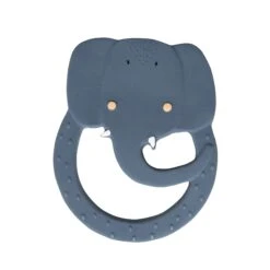 Trixie Natural Rubber Round Teether - Mrs. Elephant