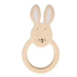 Trixie Natural Rubber Round Teether - Mrs. Rabbit